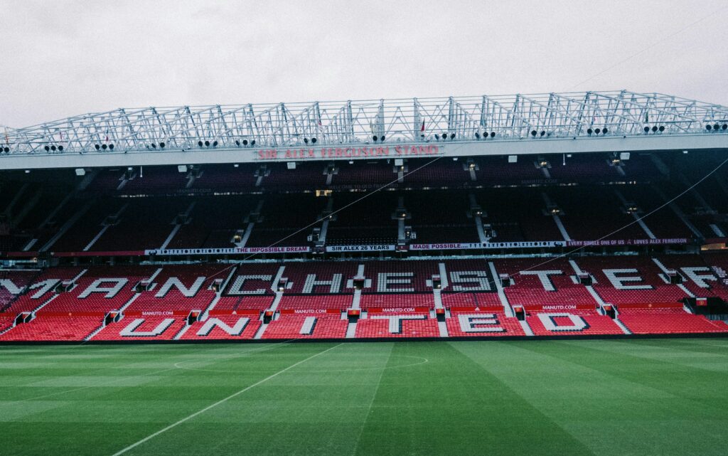 Old Trafford Stadium internal view